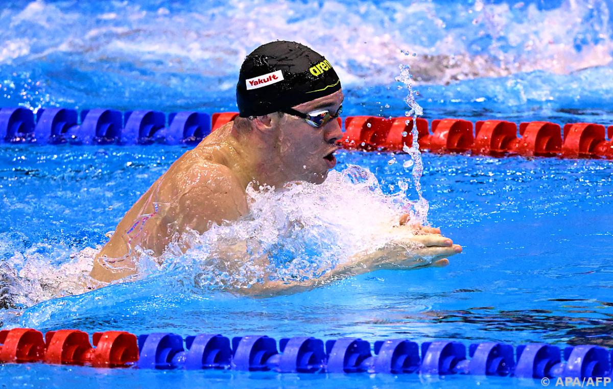 Reitshammer, Bavarian 50m breaststroke semi-finalist at the World Swimming Championships