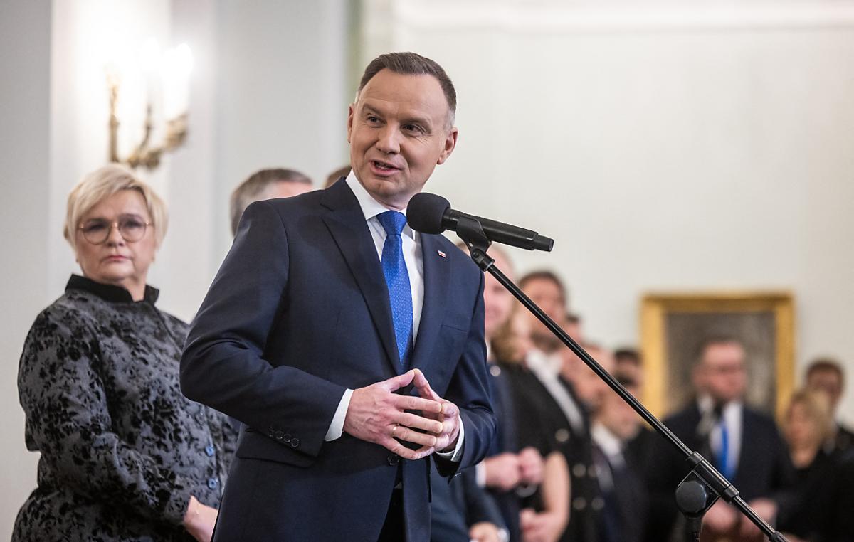 Polish President Duda accused Tusk's government of violating the law