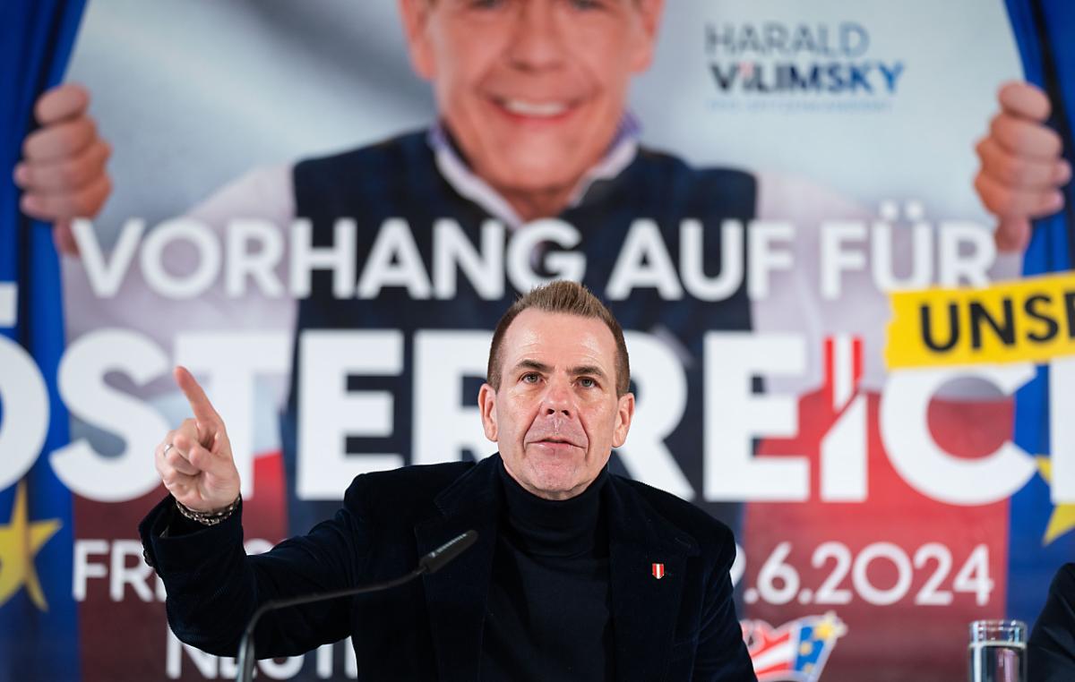 FPÖ settles first in EU election poll, NEOS gains