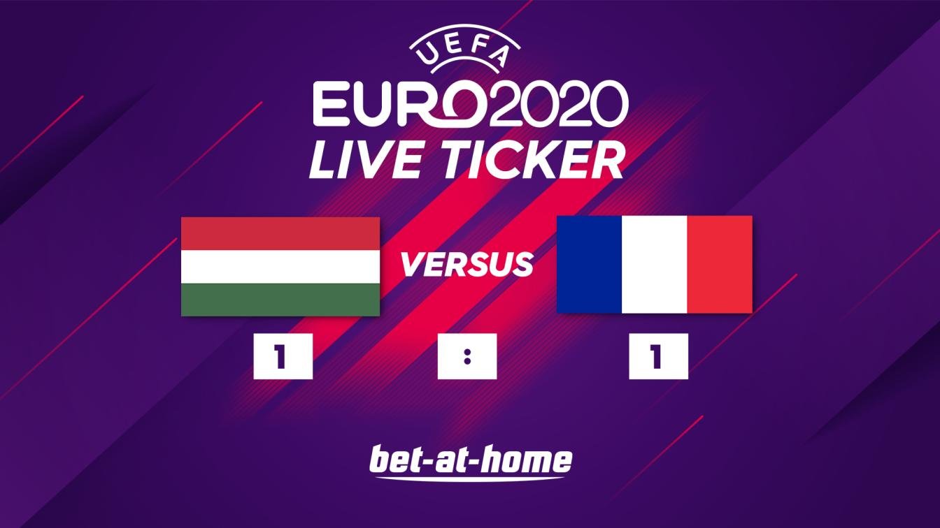 EURO 2020: Ungarn - Frankreich 1:1