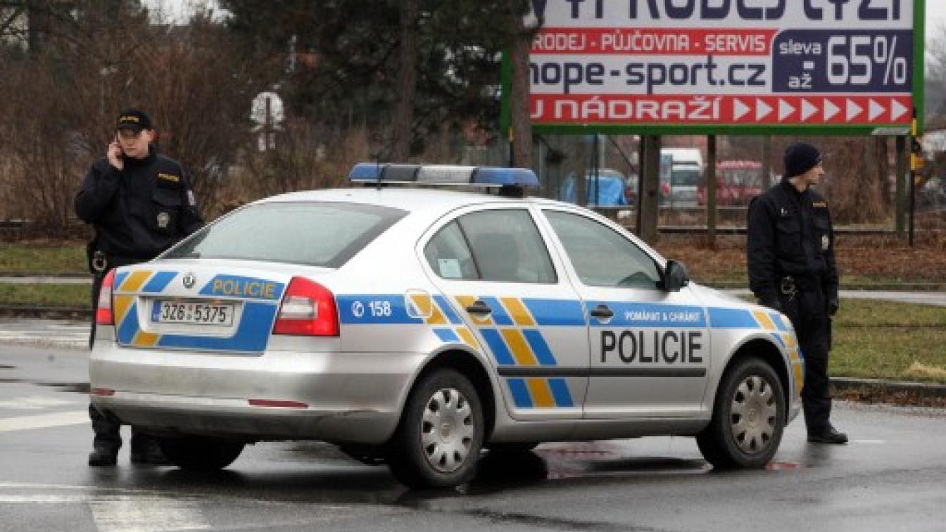 Tschechisches Polizeiauto.