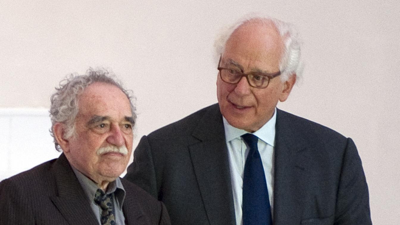 Gabriel Garcia Marquez, Evelyn de Rothschild (rechts).