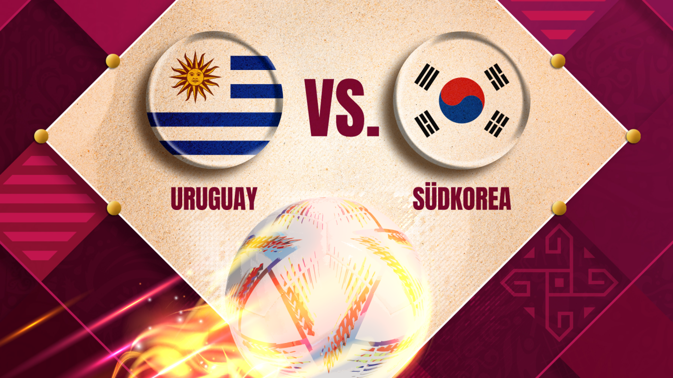 Uruguay gegen Südkorea