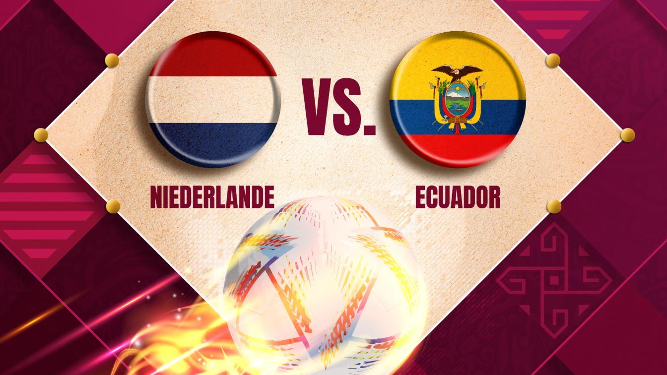Niederlande gegen Ecuador