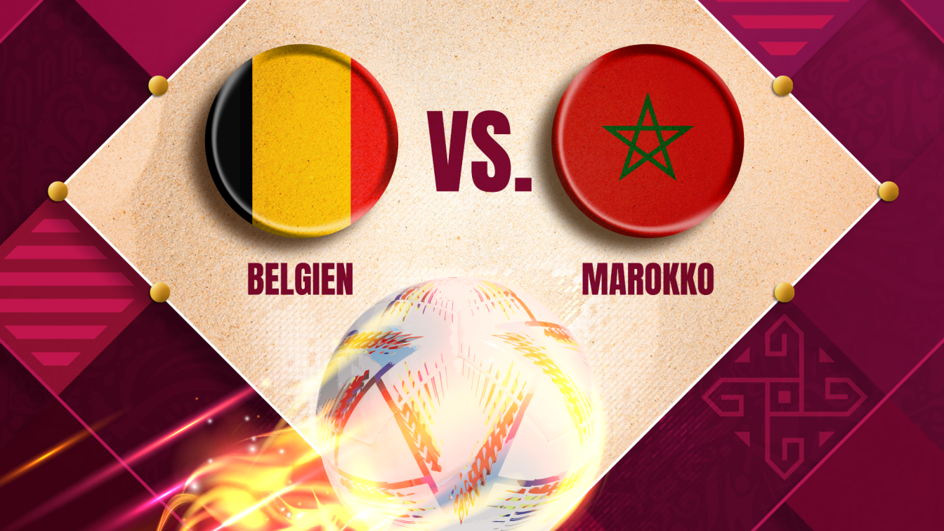 Belgien gegen Marokko