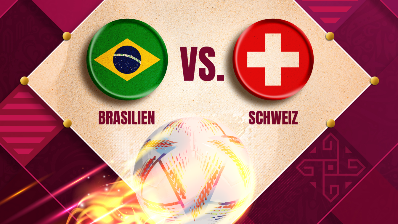 Brasilien gegen Schweiz
