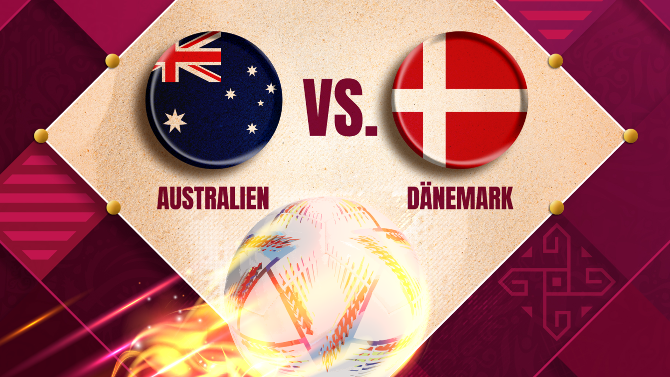Australien gegen Dänemark