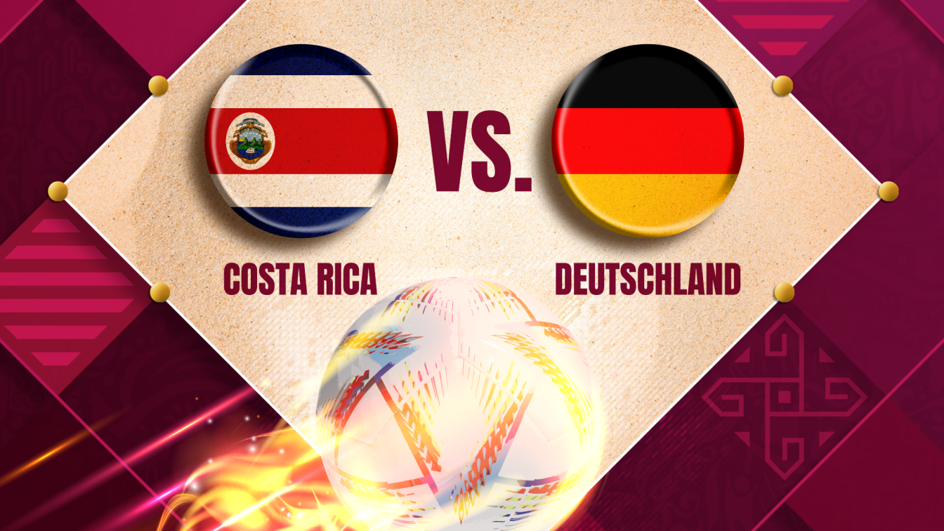 Costa Rica gegen Deutschland