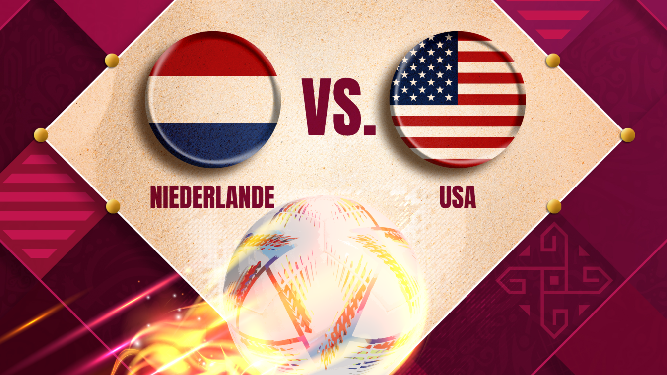 Das WM-Match zwischen Niederlande und den USA