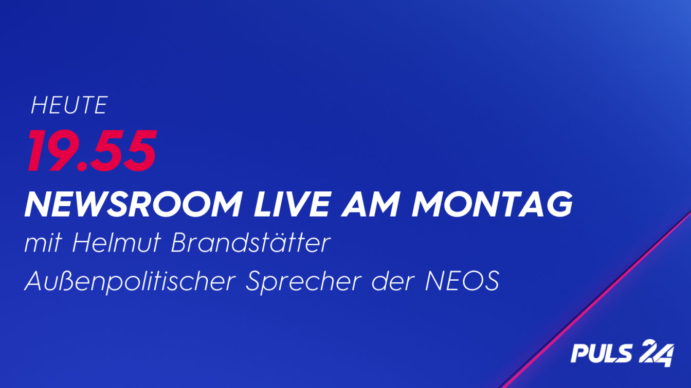 Newsroom LIVE mit Helmut Brandstätter (NEOS)