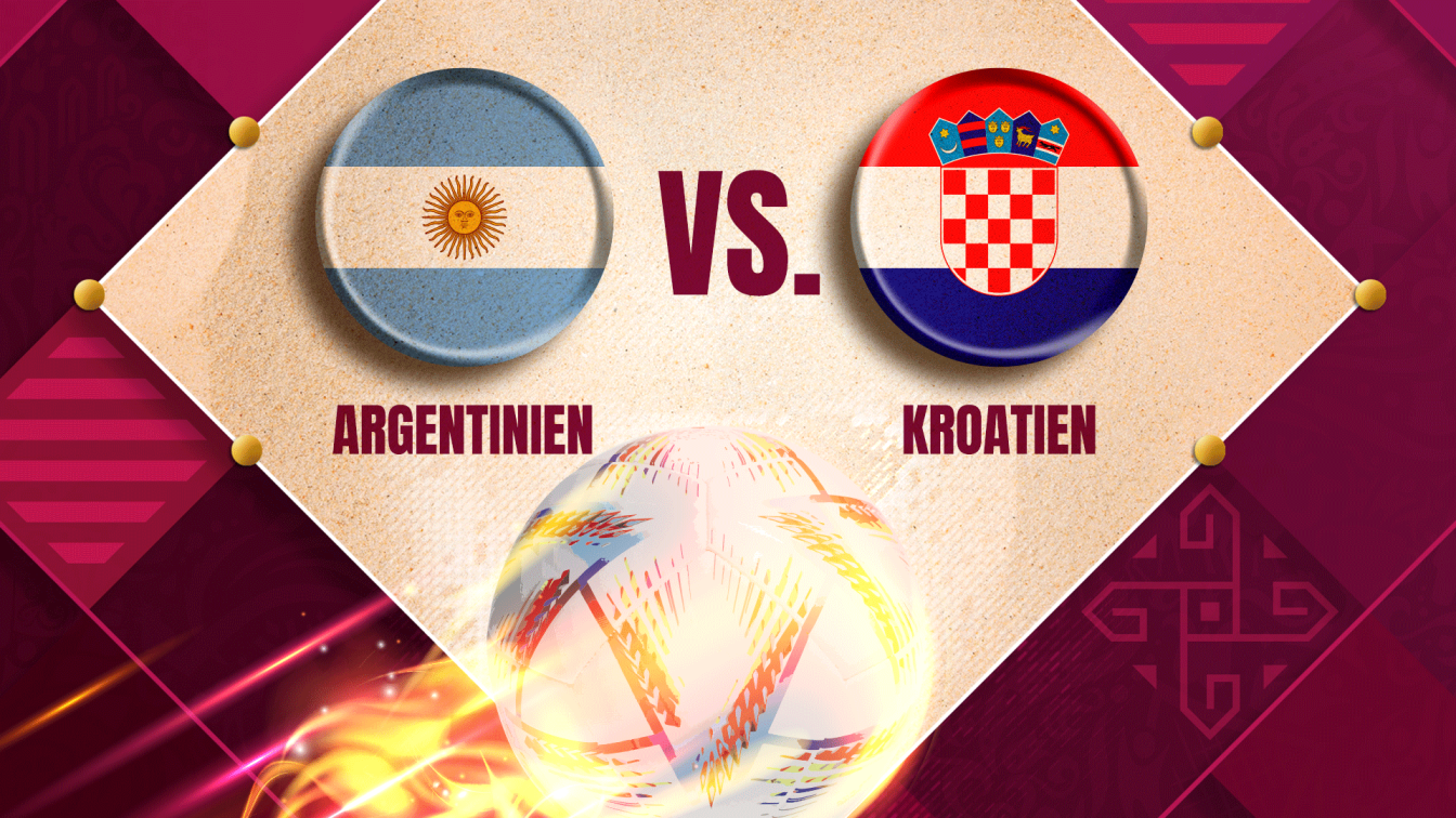 WM 2022 Halbfinale: Argentinien - Kroatien