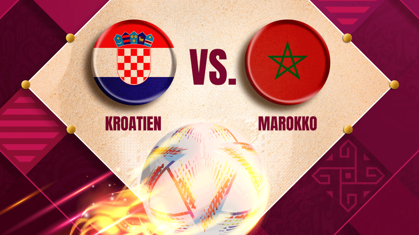 WM 2022 Spiel um Platz 3: Kroatien - Marokko