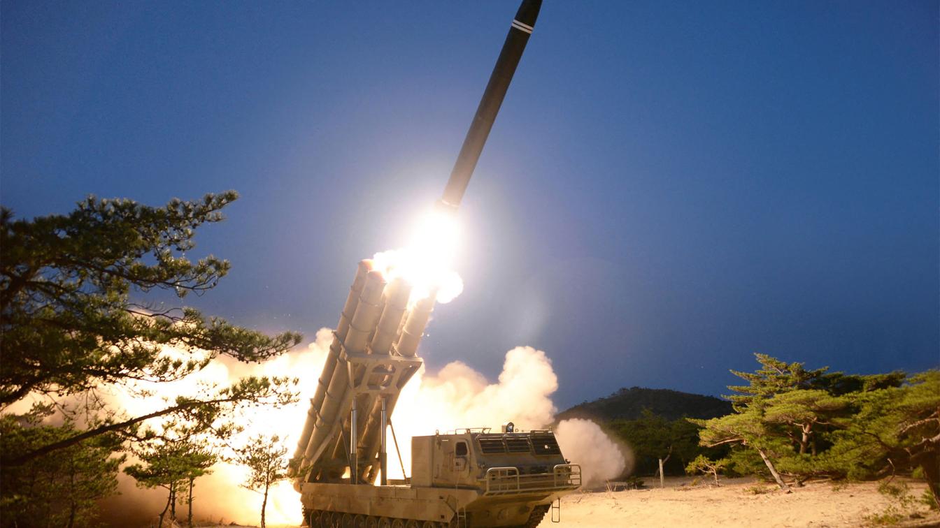 Nordkorea feuert eine Rakete ab