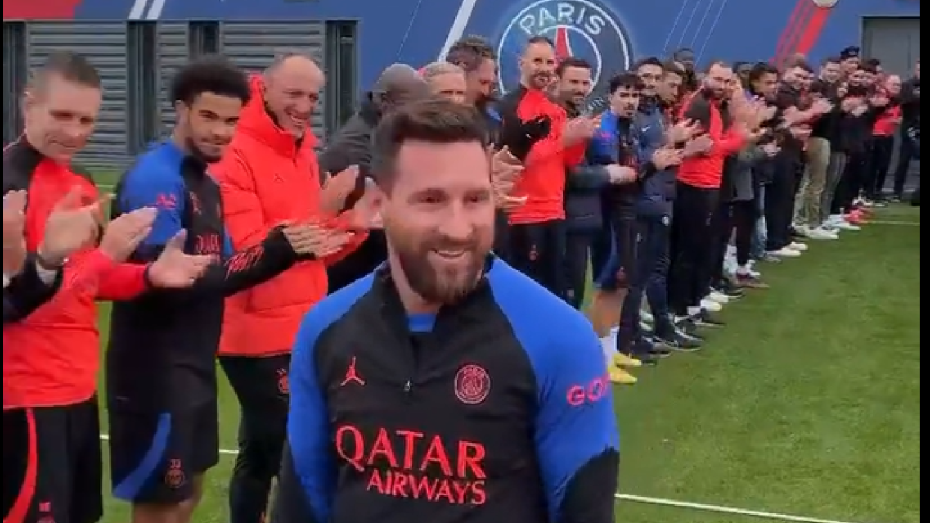 Messi zurück in Paris