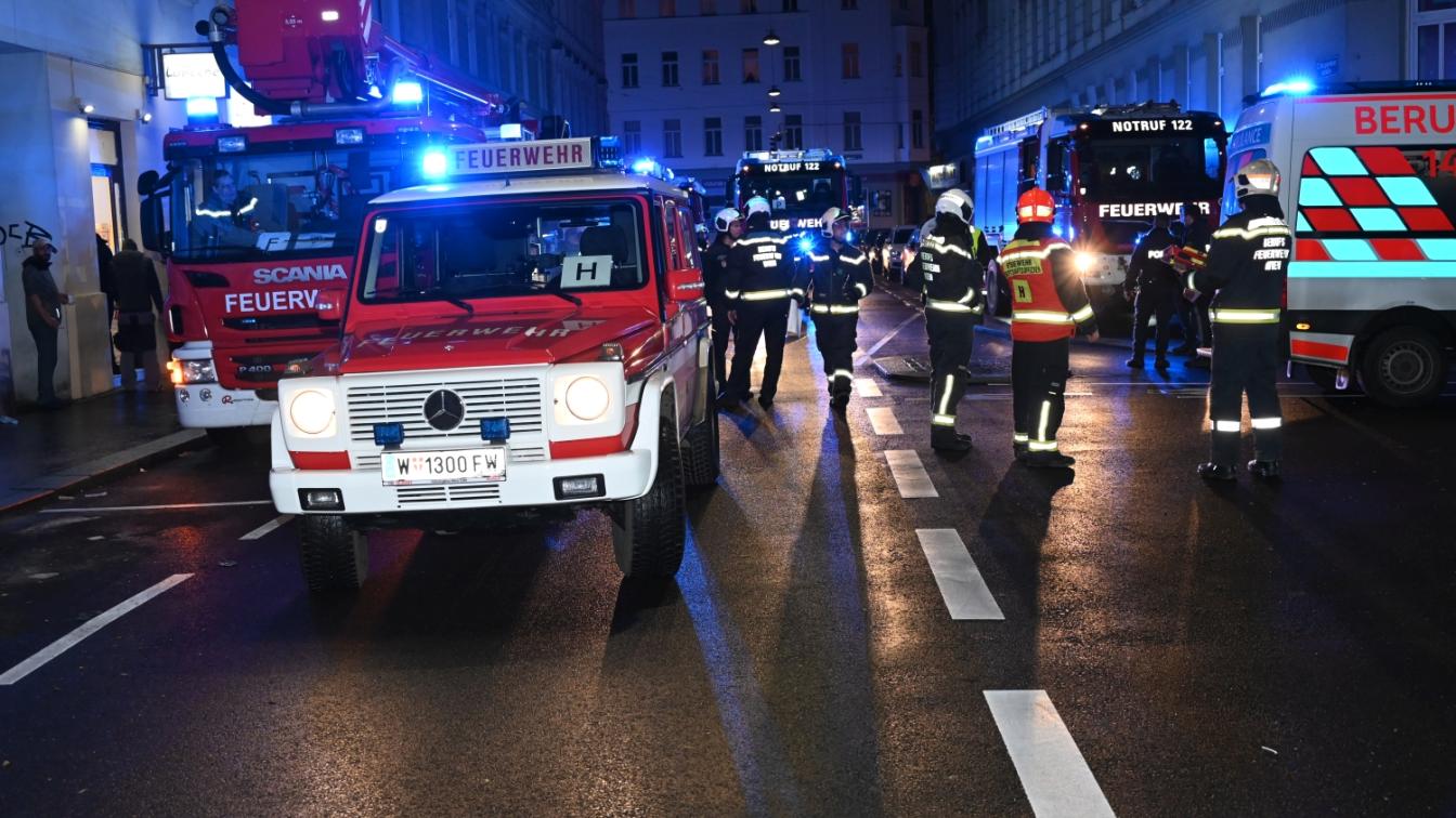 Feuerwehreinsatz in Wien
