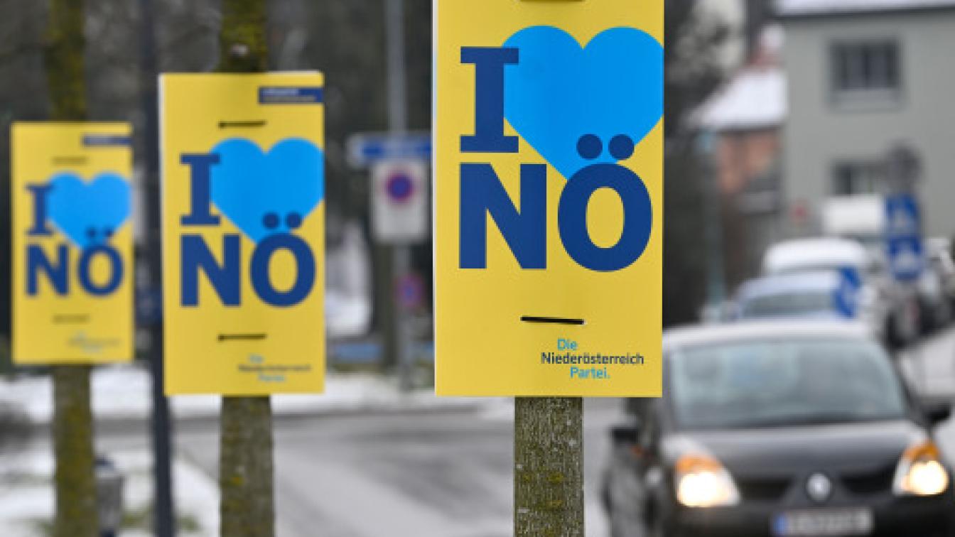 ÖVP-Wahlkampfplakat