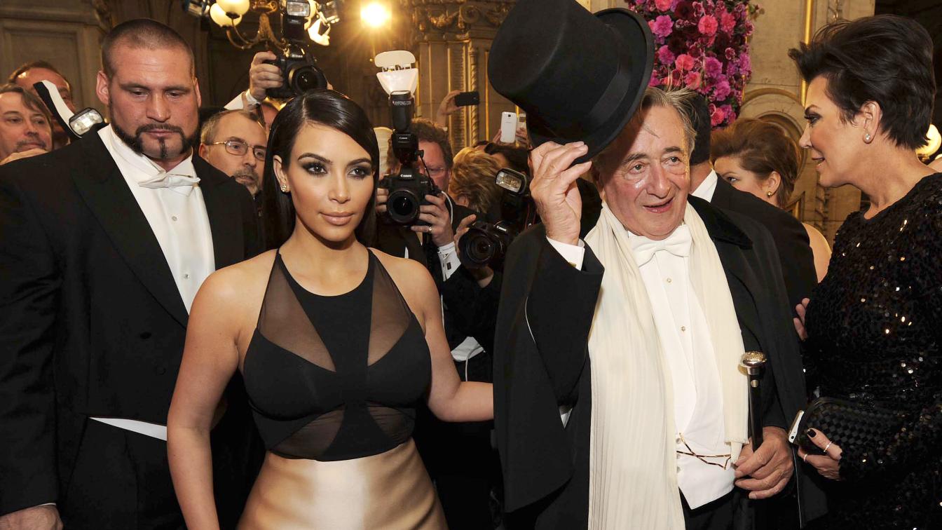 Kim Kardashian und Richad Lugner am Opernball 2014