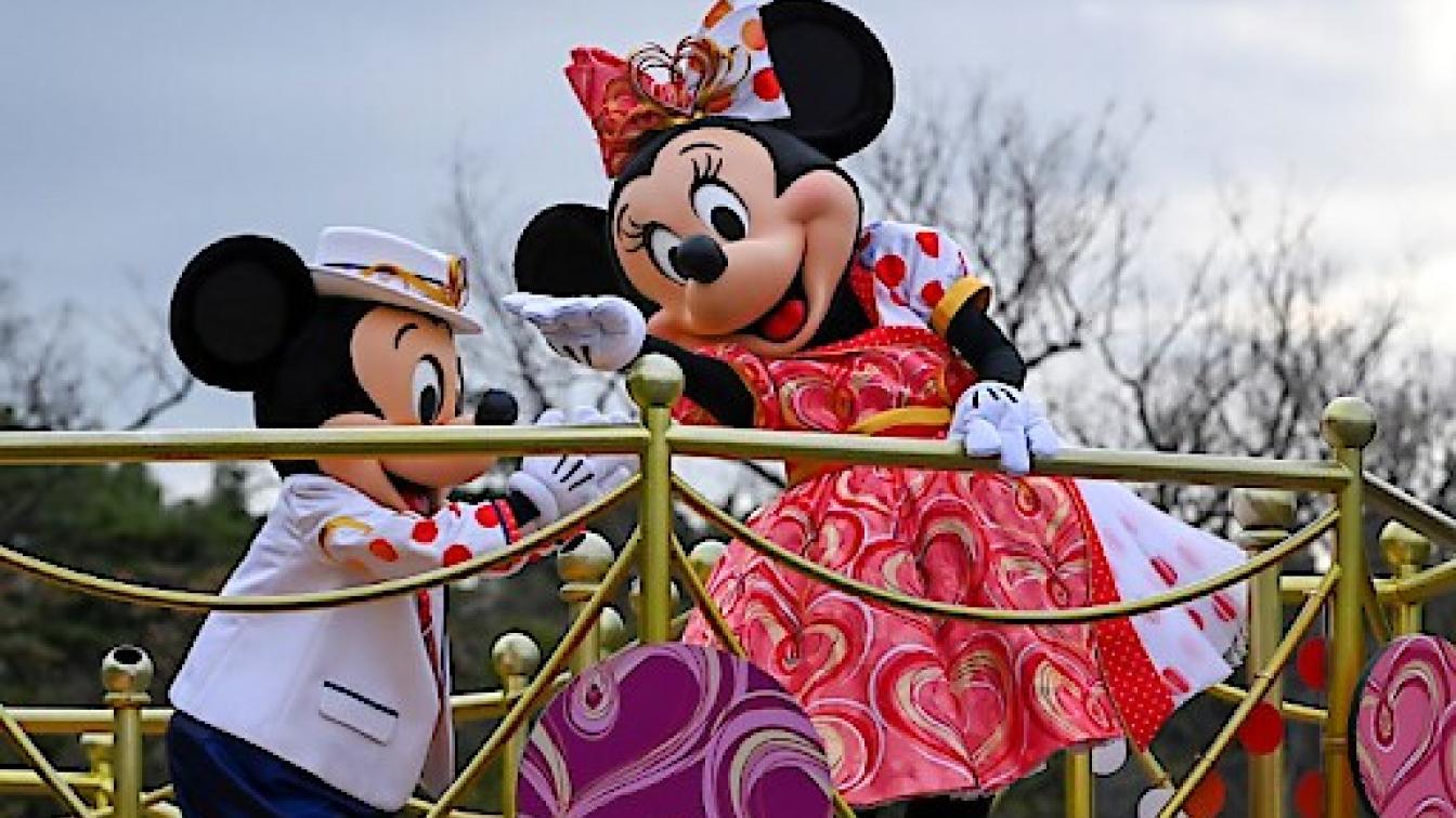 Mickey Mouse und Minnie Mouse