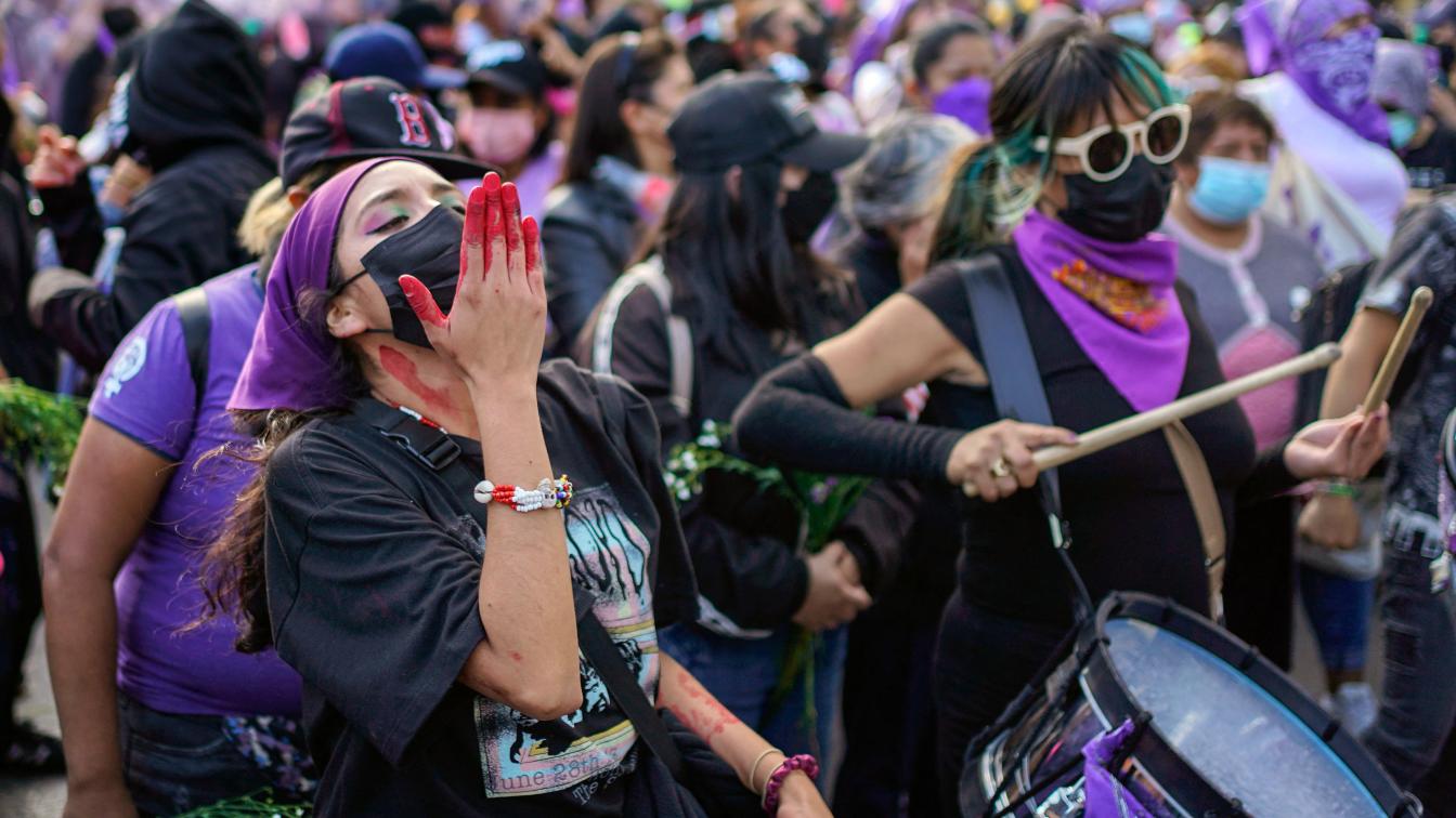 Internationaler Frauentag Mexiko