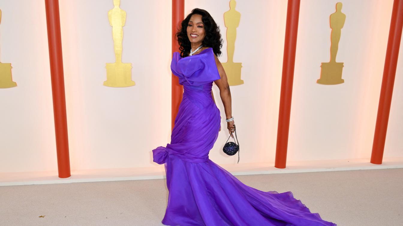 US actress Angela Bassett attends the 95th Annual Academy Awards at the Dolby Theatre in Hollywood
