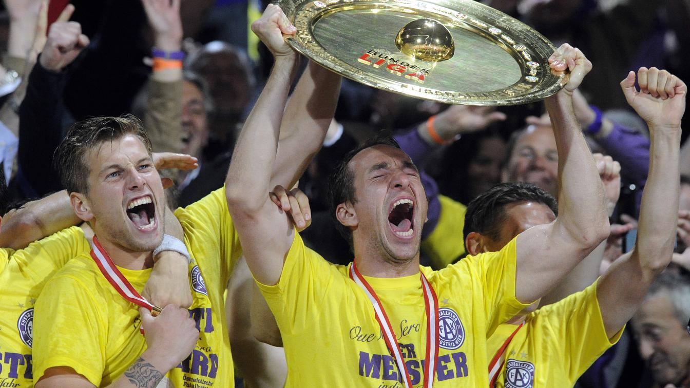 Austria Wien feiert Meistertitel 2013