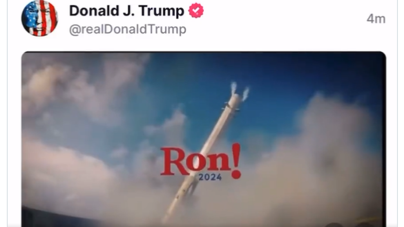 Donald Trumps Meme-Video über DeSantis und Musk