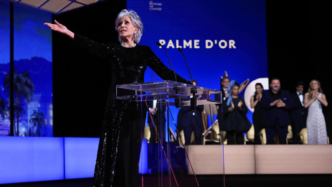 Jane Fonda bei den Filmfestspielen in Cannes