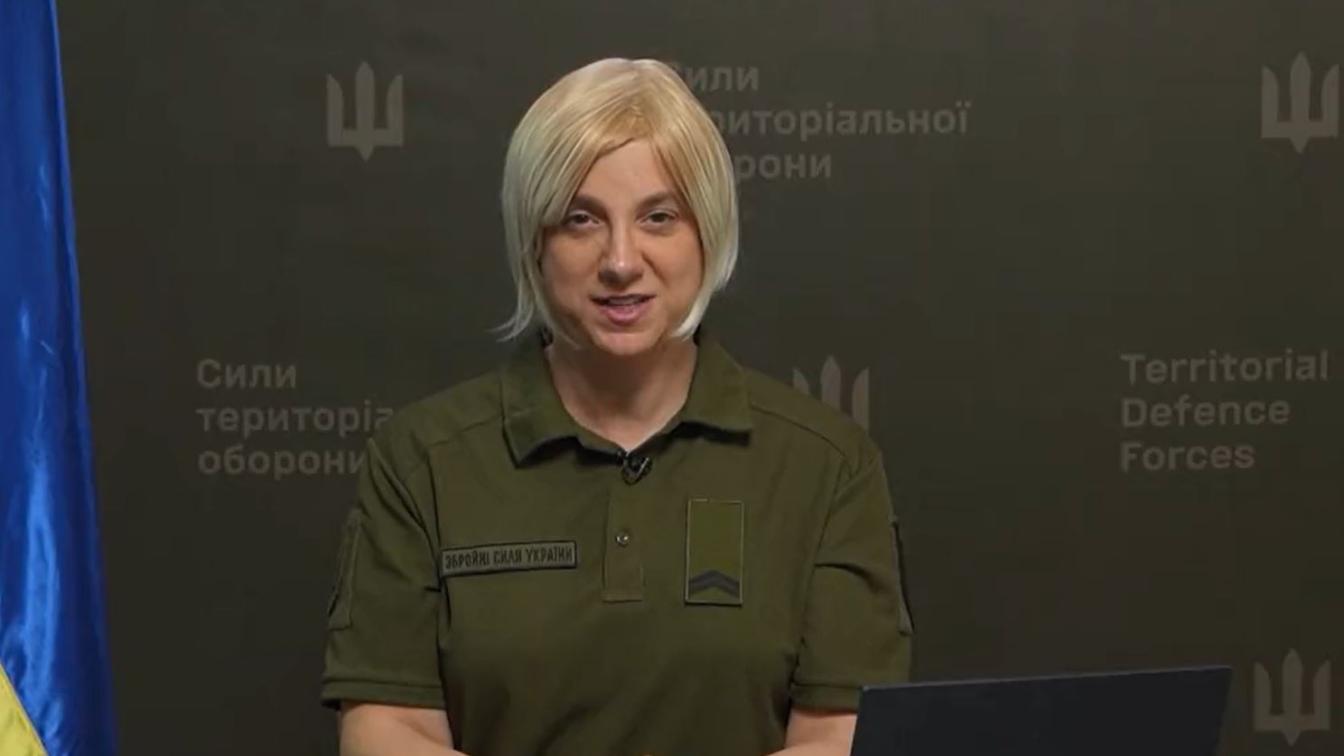 Ukrainische Armeesprecherin Sarah Ashton-Cirillo