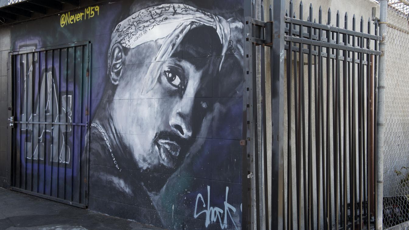 Graffiti von Tupac