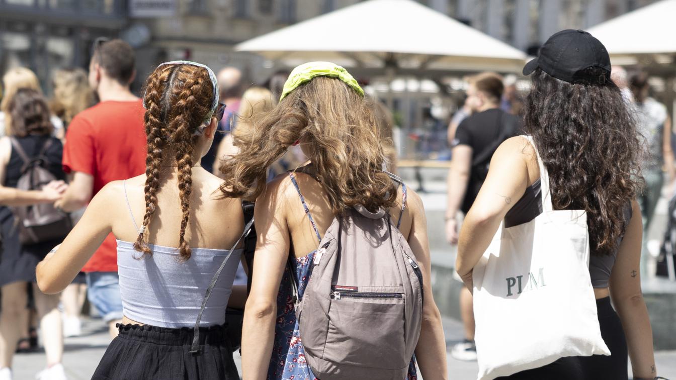 Junge Frauen in Wien
