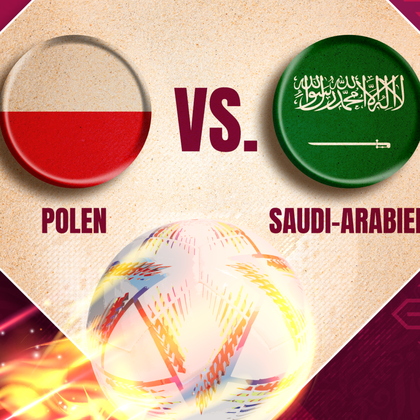 Polen gegen Saudi-Arabien