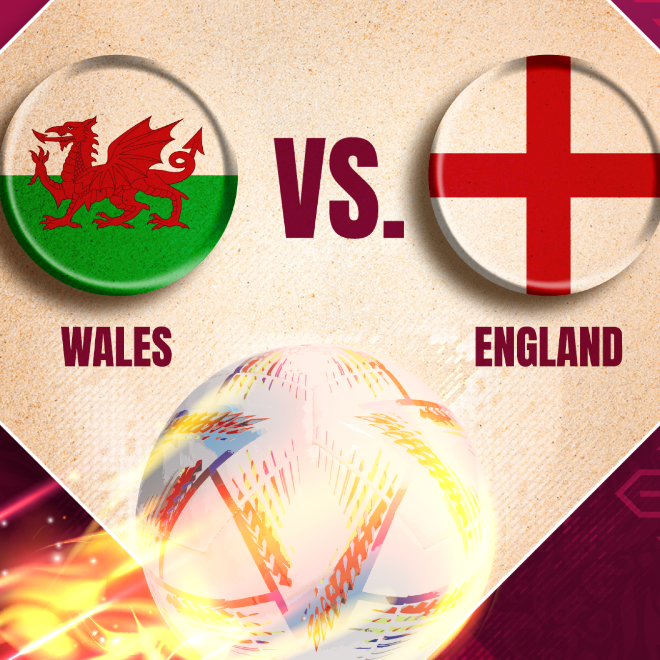 Wales gegen England