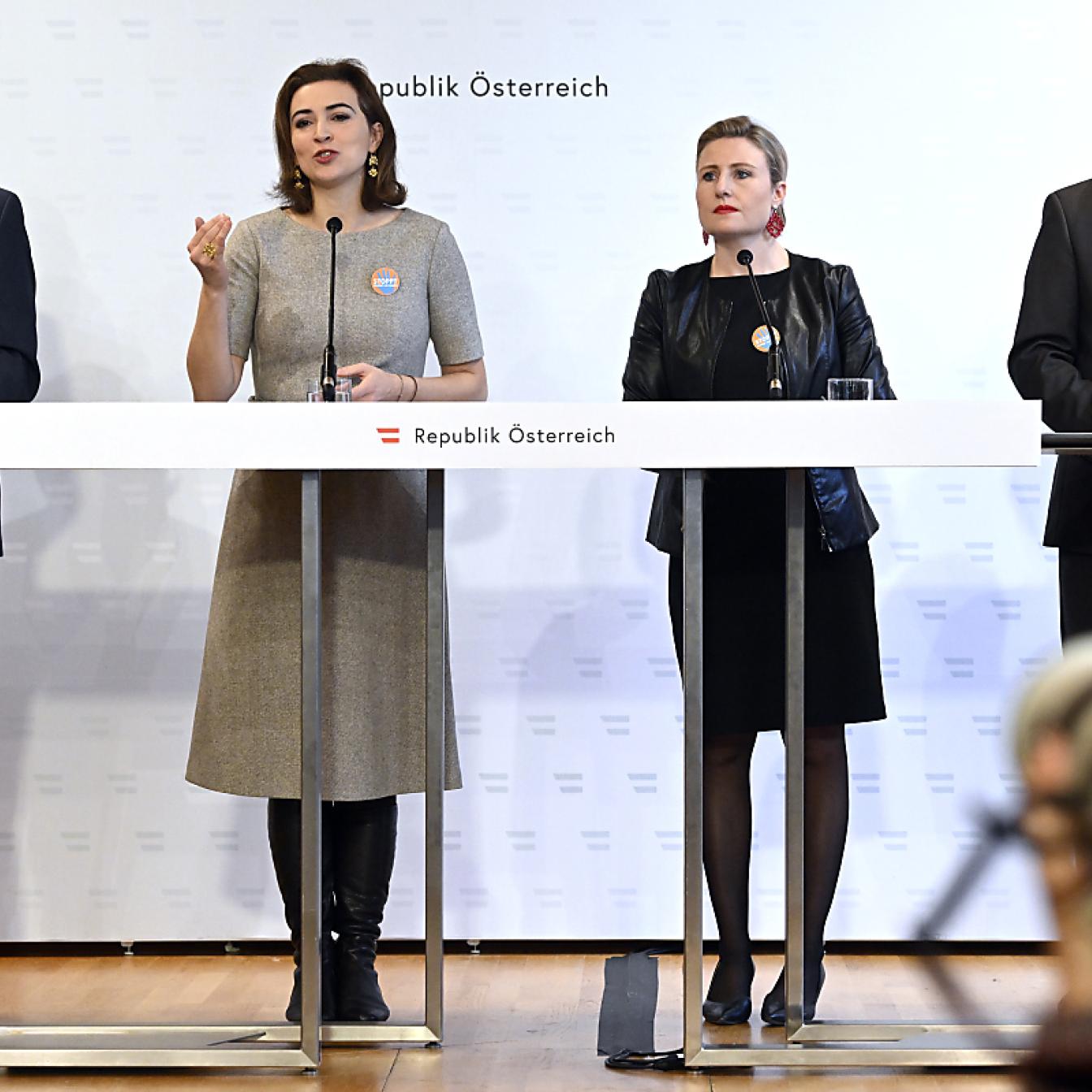 Pressekonferenz anlässlich des 3. Gewaltschutzgipfels in Wien