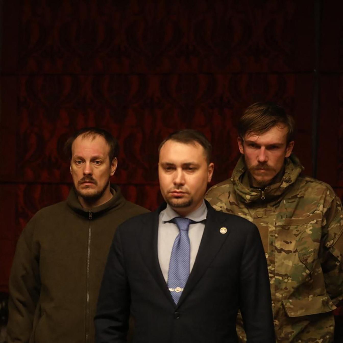 Kyrylo Budanow (zweiter von rechts)