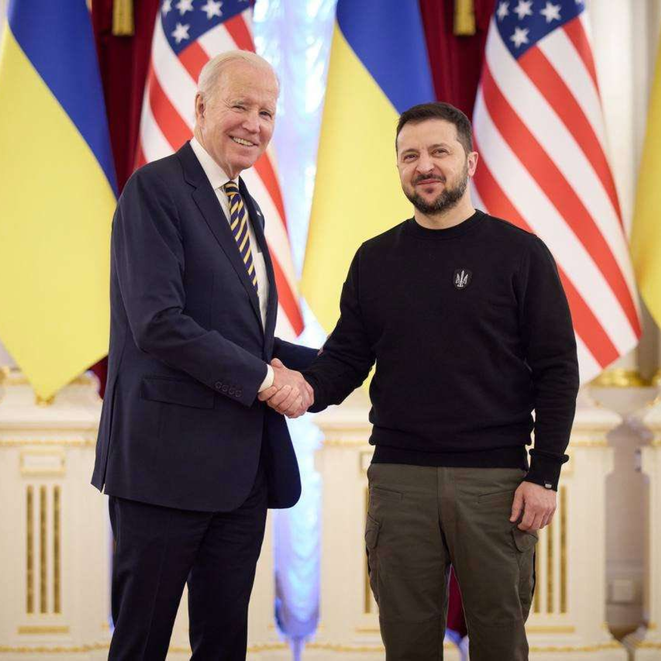 US-Präsident Joe Biden und der ukrainische Präsident Wolodymyr Selenskyj