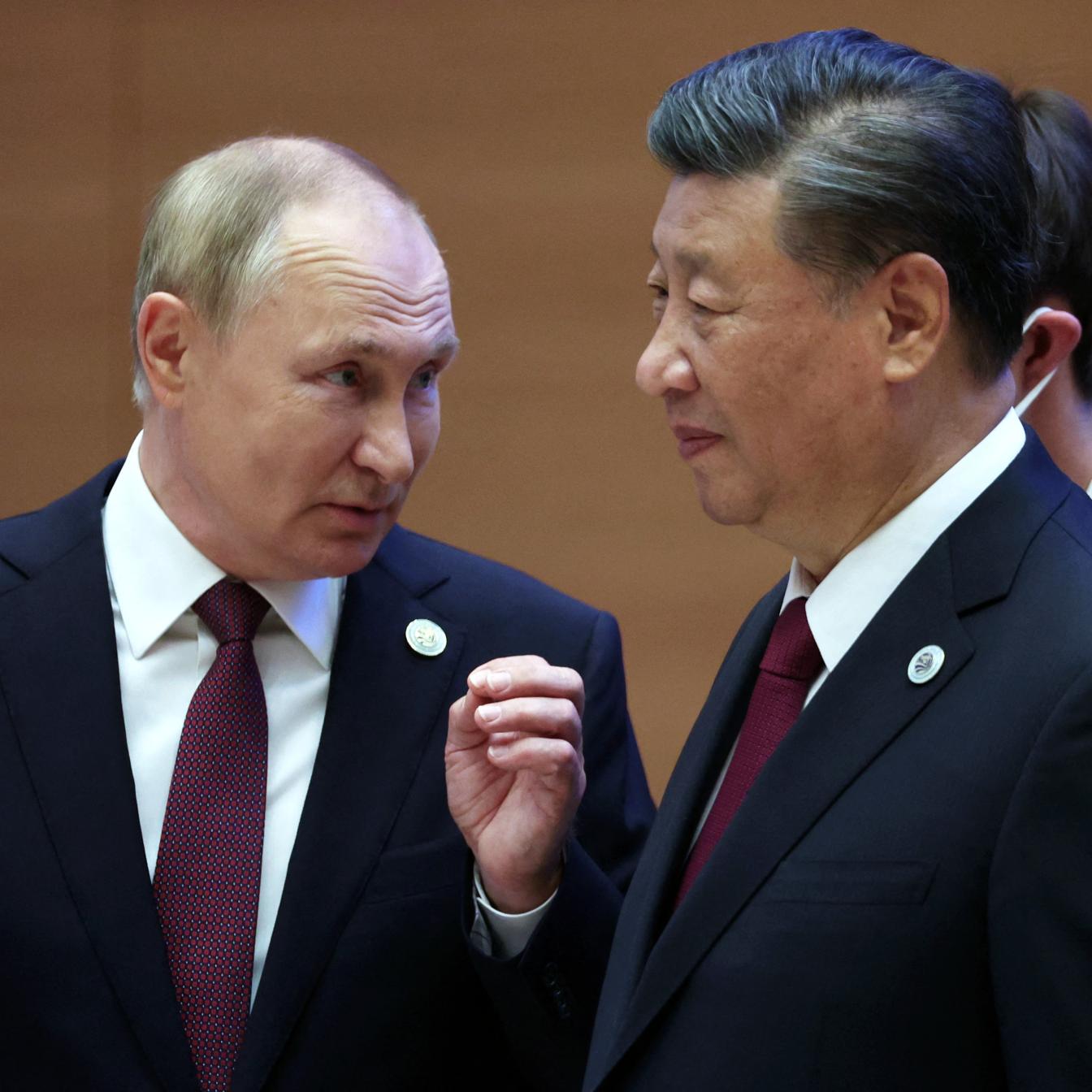 Russlands Präsident Wladimir Putin und Chinas Präsident Xi Jinping