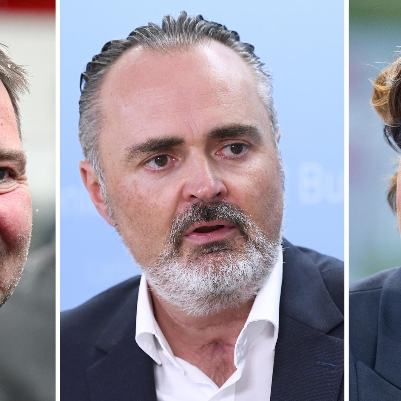Rittern um den SPÖ-Parteivorsitz: Andreas Babler, Hans Peter Doskozil, Pamela Rendi-Wagner