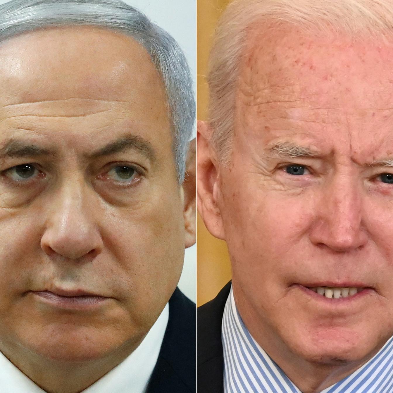 Benjamin Netanyahu und Joe Biden