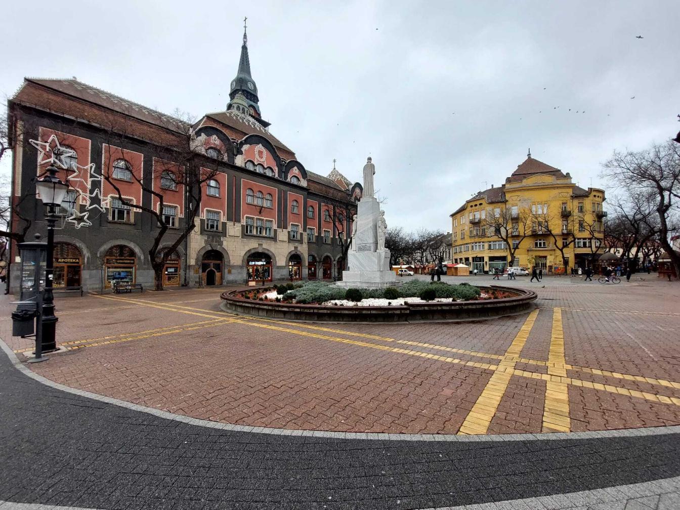 Der Stadtplatz von Subotica