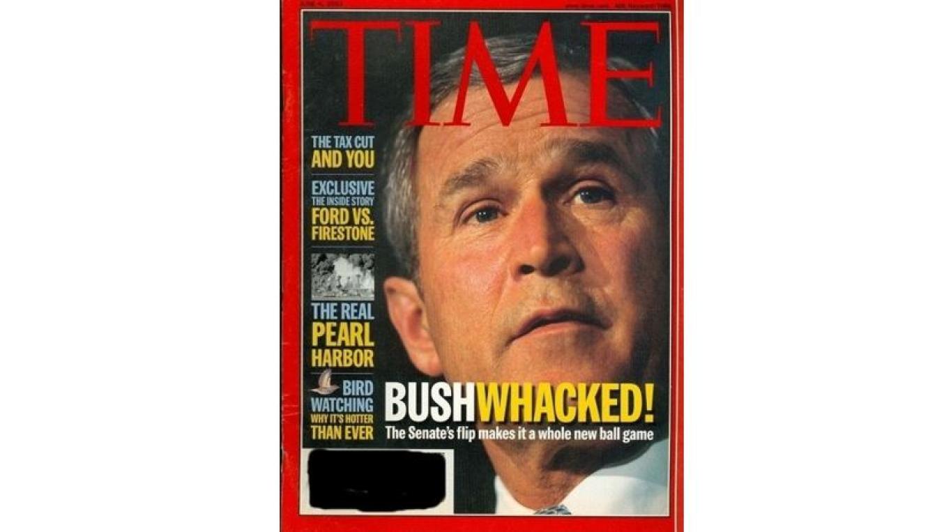 Time-Cover mit dem Titel "Bushwhacked"