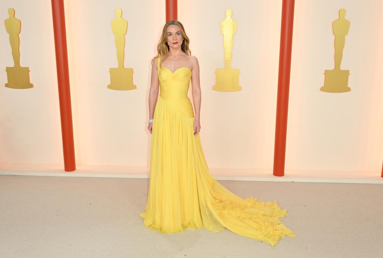 Irish actress Kerry Condon attends the 95th Annual Academy Awards at the Dolby Theatre in Hollywood