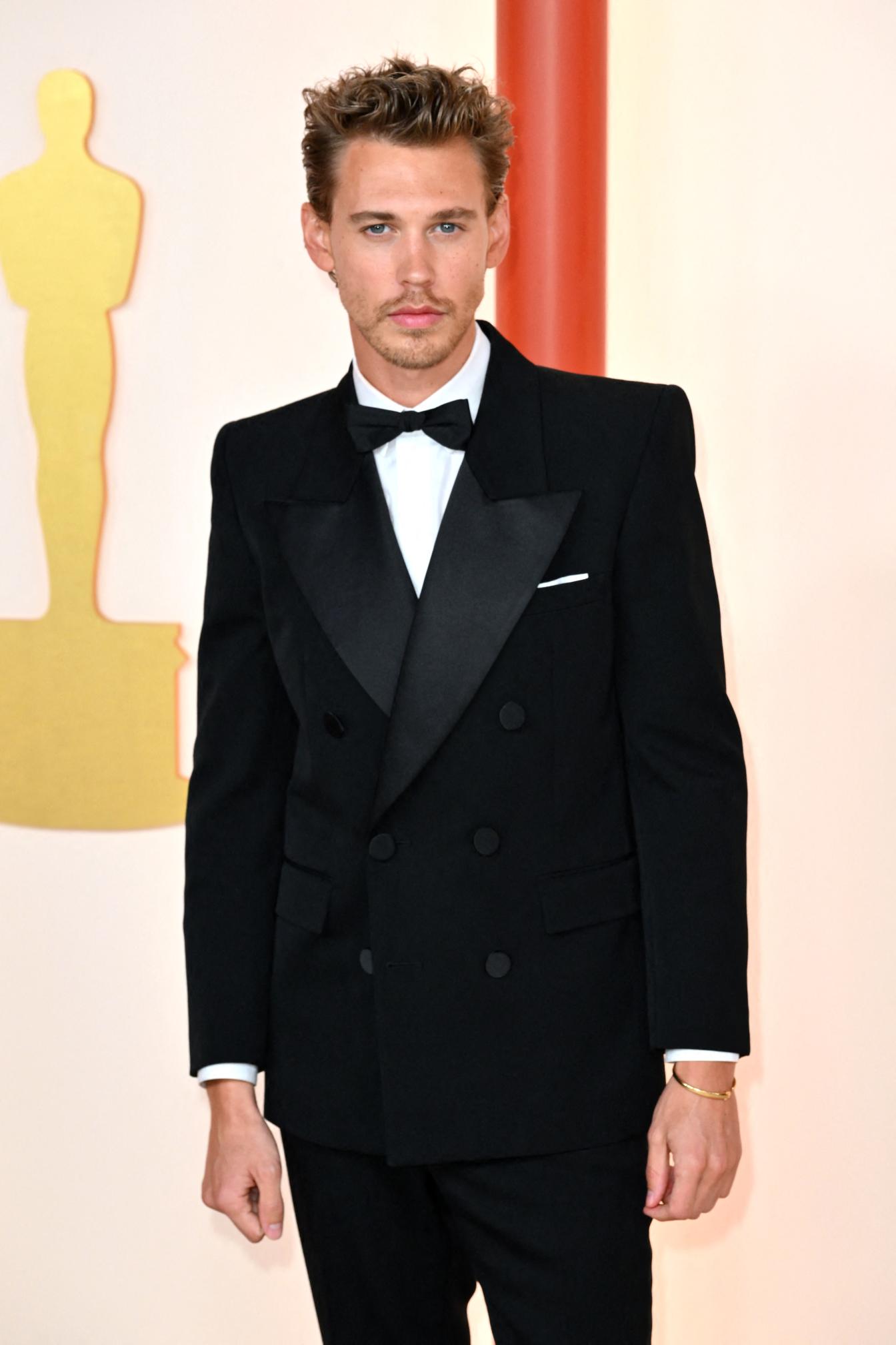 US actor Austin Butler attends the 95th Annual Academy Awards at the Dolby Theatre in Hollywood