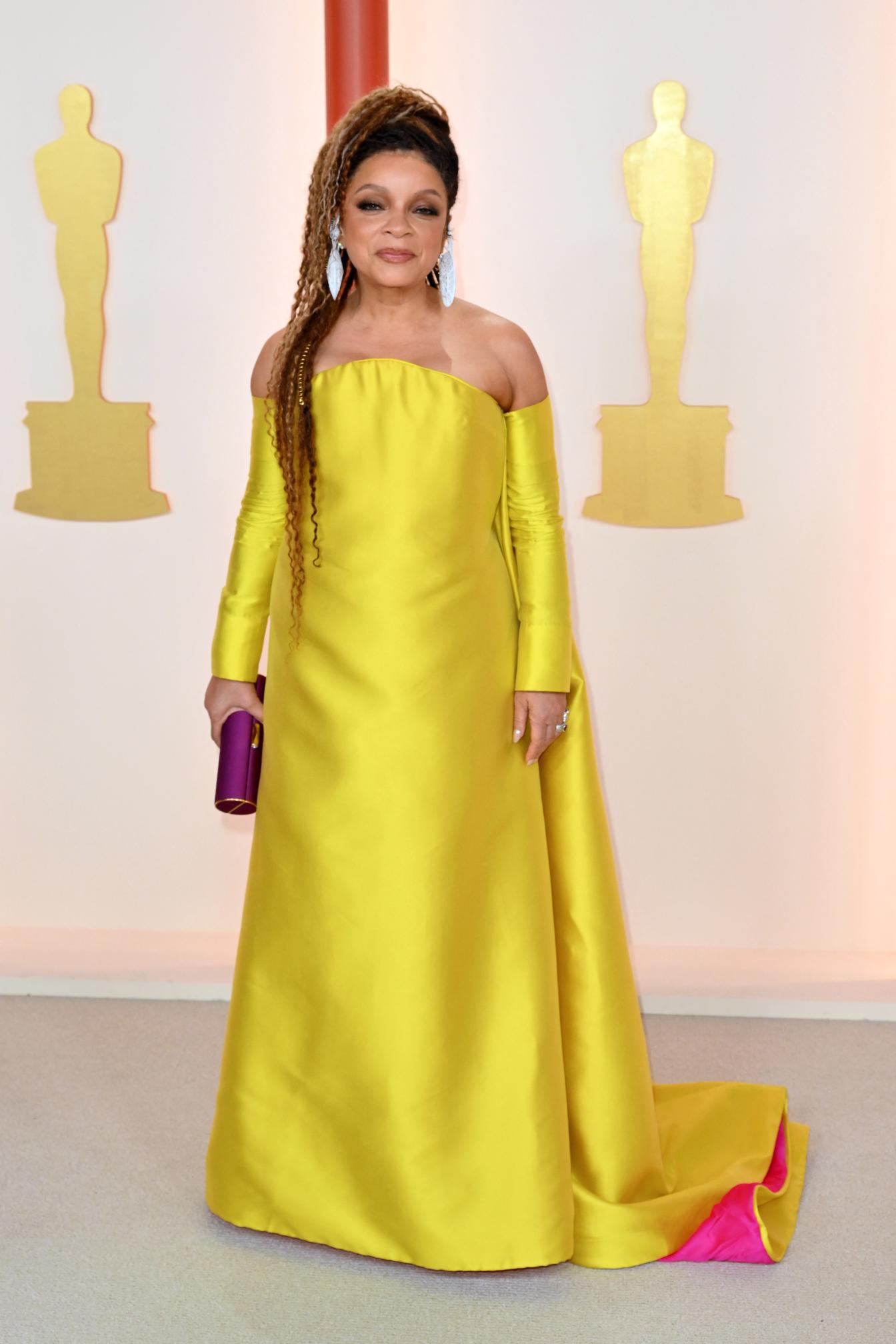 US costume designer Ruth E. Carter attends the 95th Annual Academy Awards at the Dolby Theatre in Hollywood