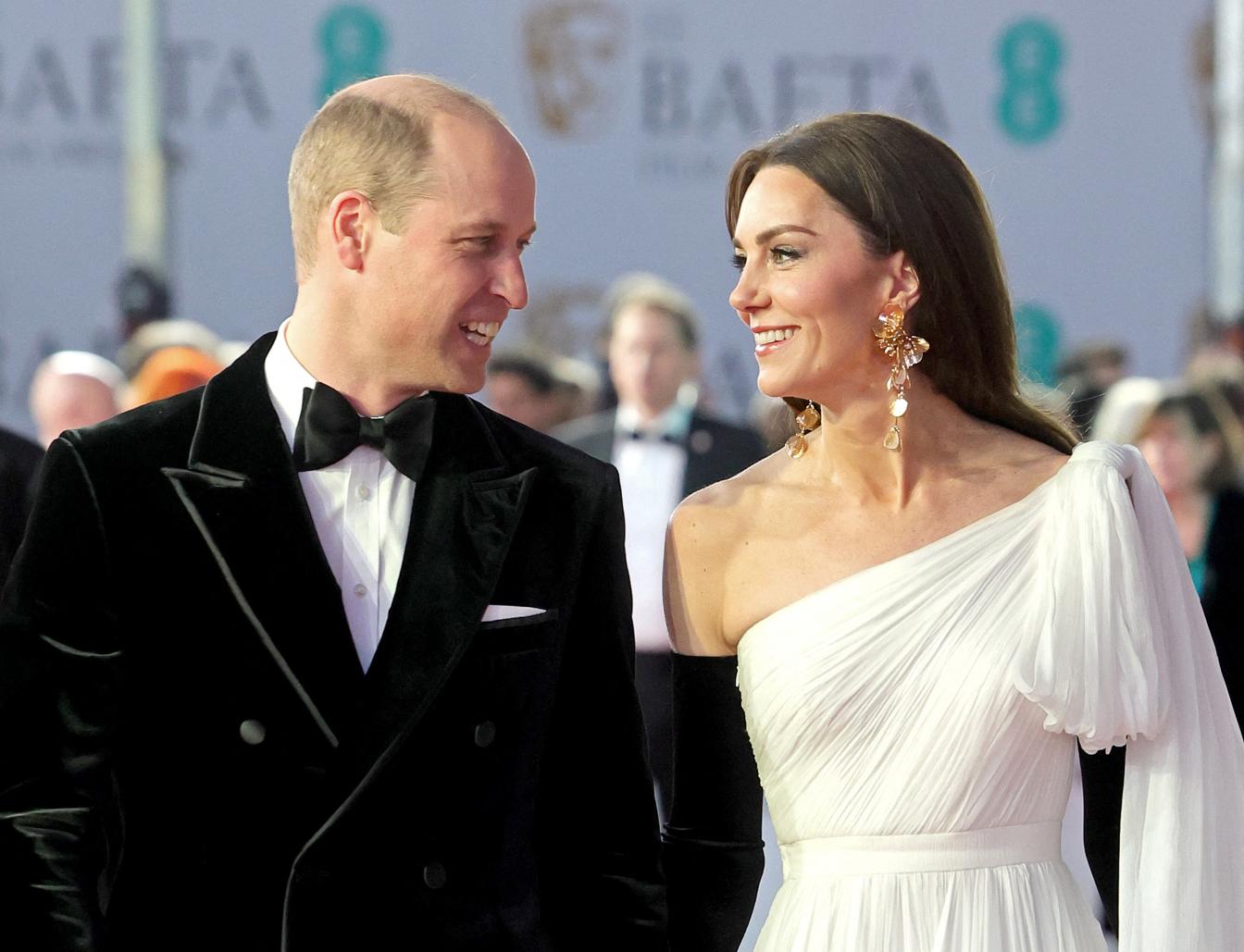 Prinz William und Kate bei der Bafta-Verleihung 2023