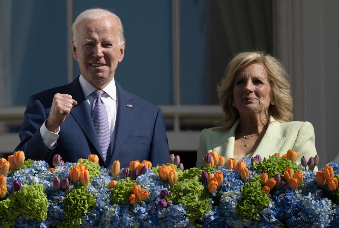 US Präsident Joe Biden und First Lady Jill Biden