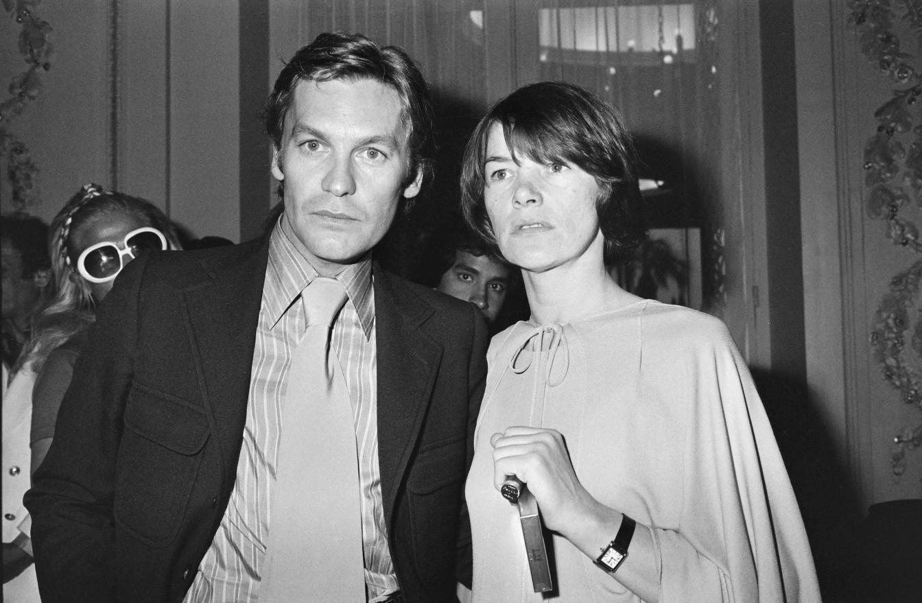 Helmut Berger und Glenda Jackson
