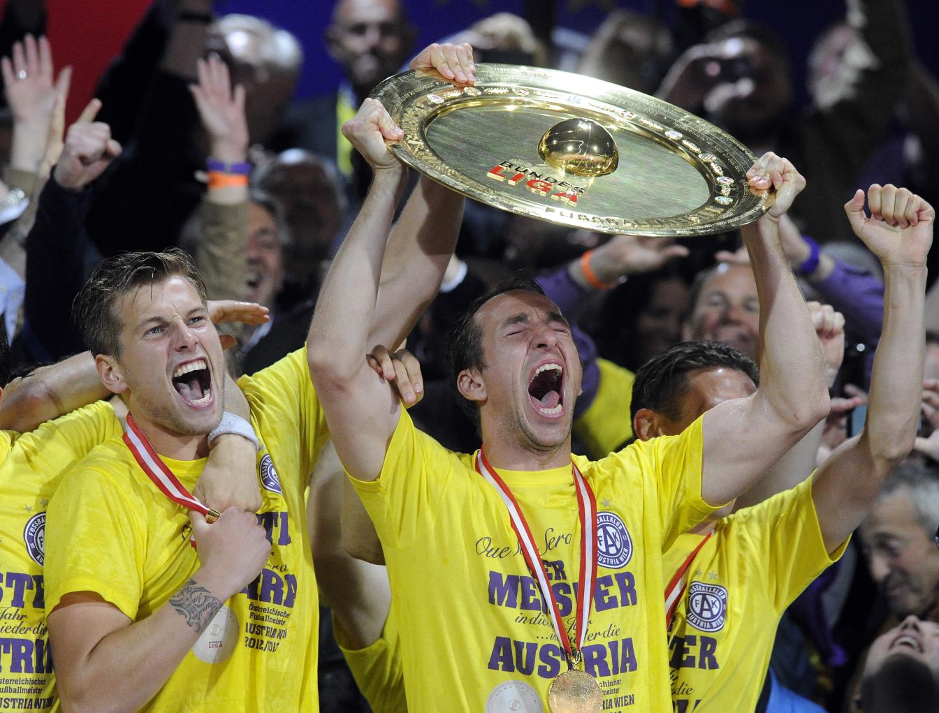 Austria Wien feiert Meistertitel 2013