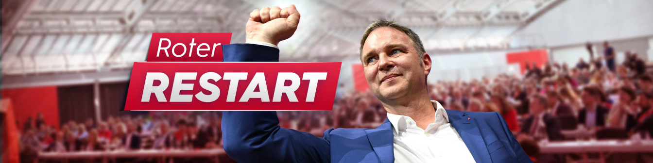 Das Banner zu Roter Restart der SPÖ