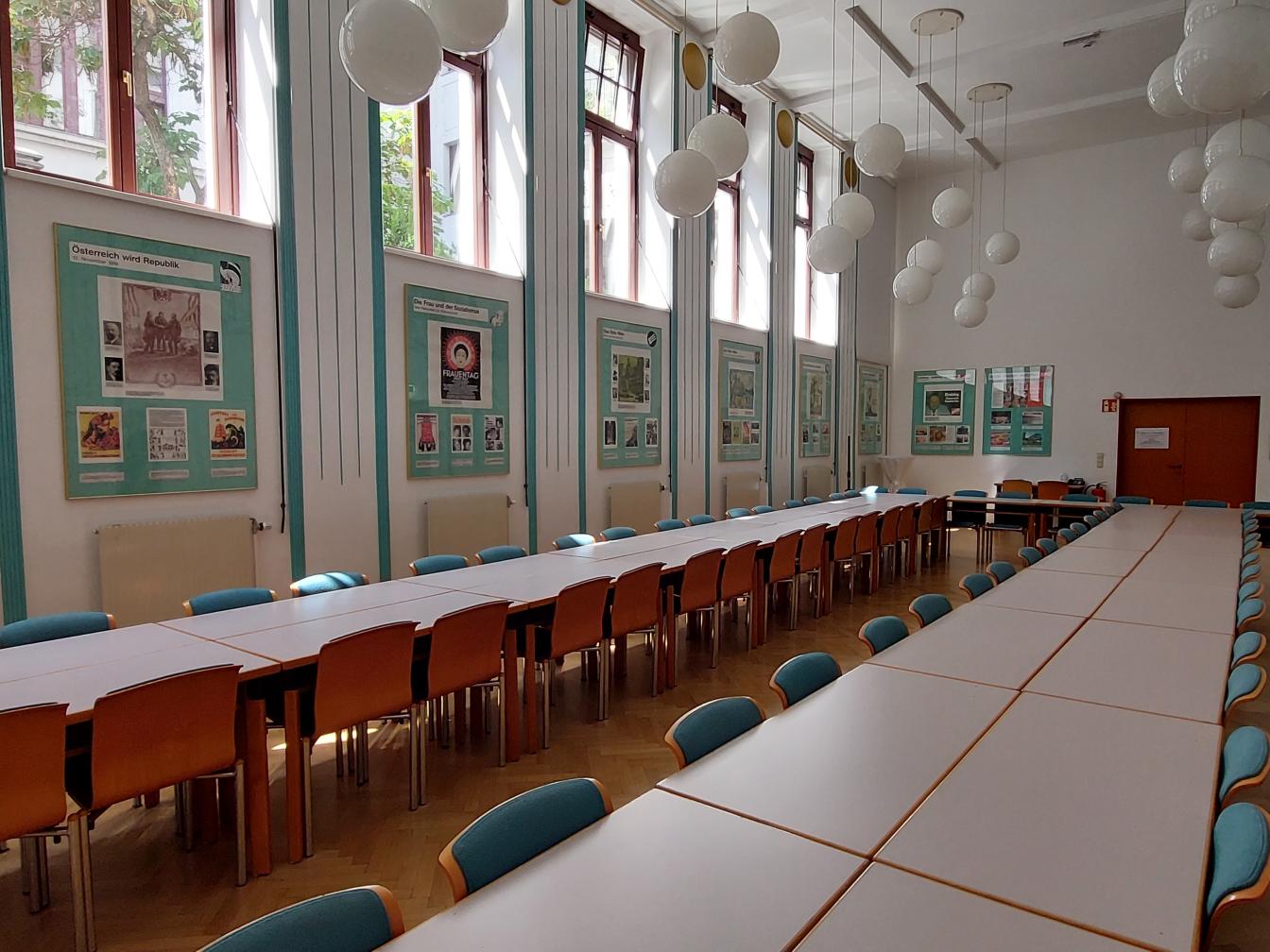 Sitzungssaal der SPÖ Favoriten
