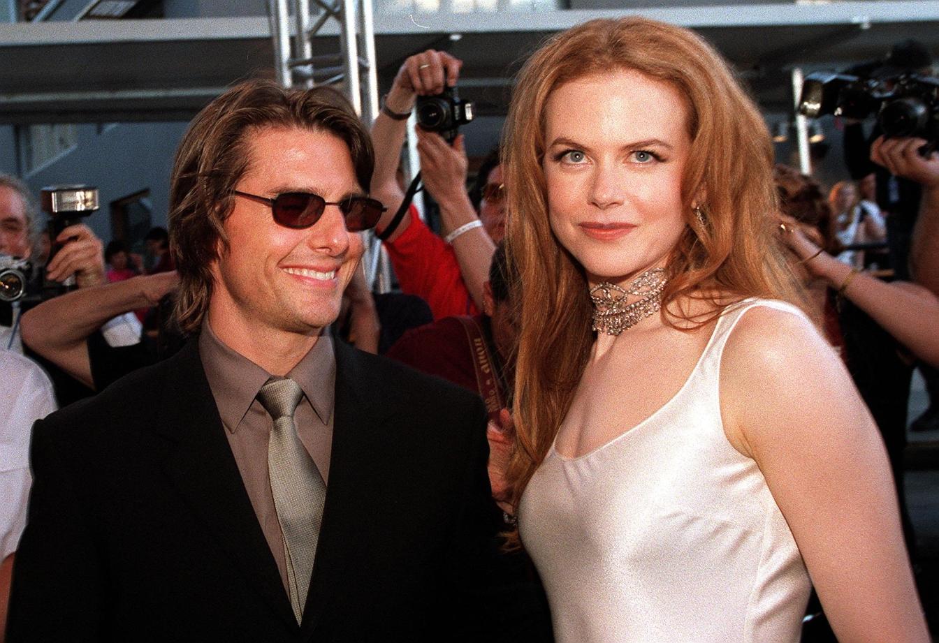 Nicole Kidman, then-wife of Tom Cruise, in 1999
